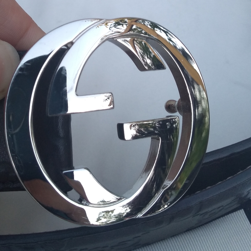 Gucci GG Interlocking Guccissima Leather Belt - Picture 3 of 8